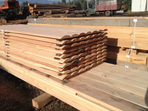 log cabin siding